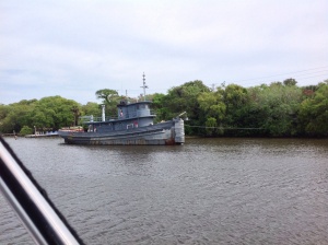 This tug was seen between Daytona and Palm Coast.  Liveaboards?