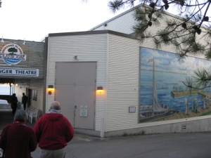 1000 Islands Theater in a converted rowing club.